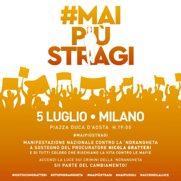 #Maipiùstragi: scendiamo in piazza a Milano come scorta civica